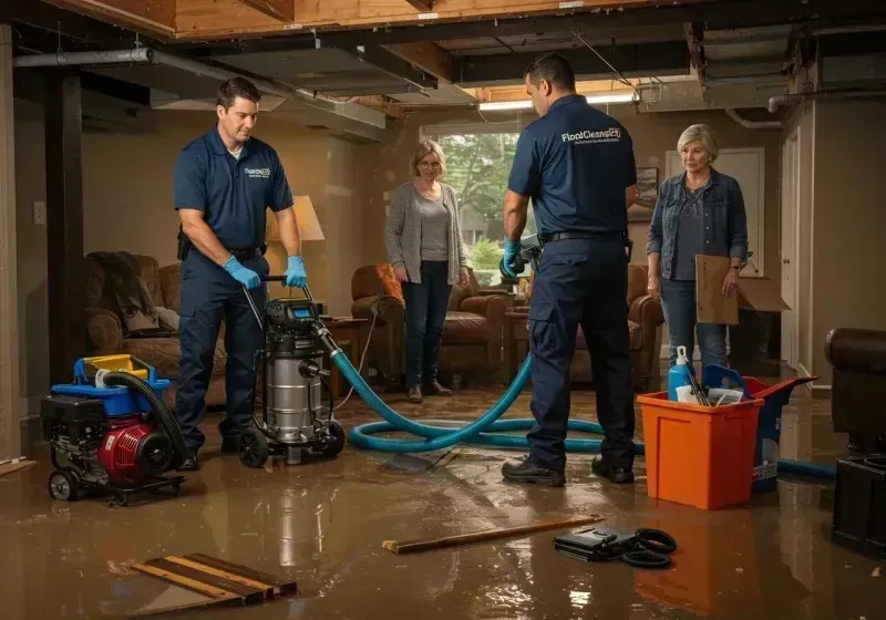 Basement Water Extraction and Removal Techniques process in Latimer County, OK